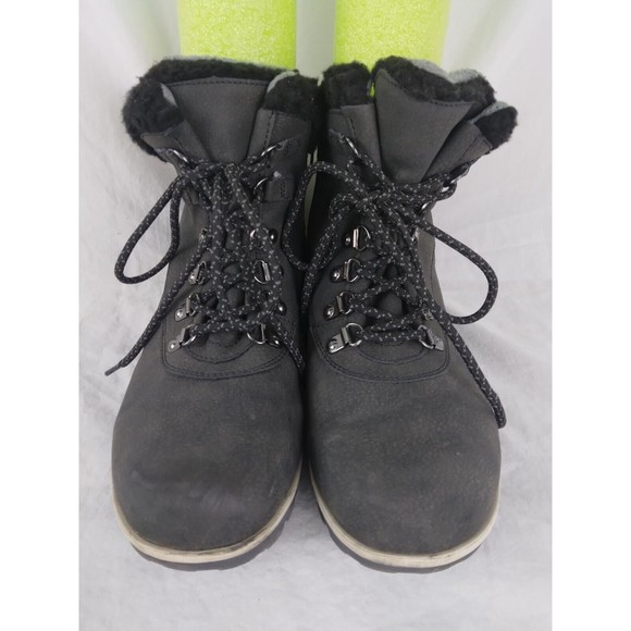 JBU by Jambu Blue Creek Water Resistant Snow Boots Black Womens Size 8.5 M - Picture 2 of 9